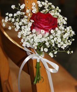 Bouquet de chaise 'Rosa'