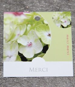 Carte 'Merci'