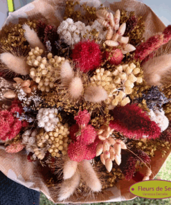 Bouquet de fleurs séchées